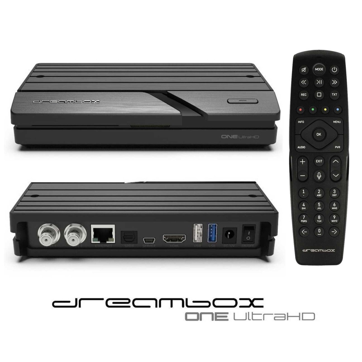 Dreambox One 4k Uhd Bt Edition H265 E2 Linux Android Dual Wifi 2xdvb